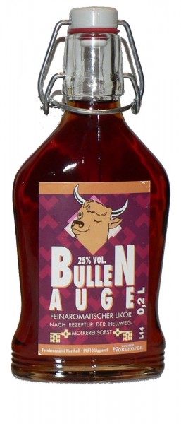 Sonderabfüllung Bullenauge "Bügelflasche" – Bild 2