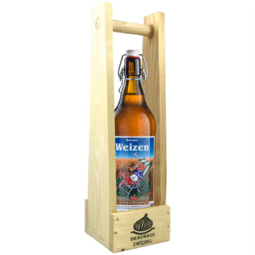 Soester Bier in 1er Holzträger