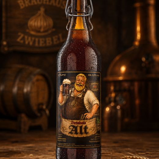 Zwiebels Alt - 1 Liter Bügelflasche